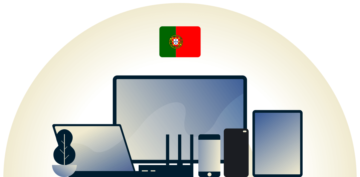 Португальская VPN защищает различные устройства.